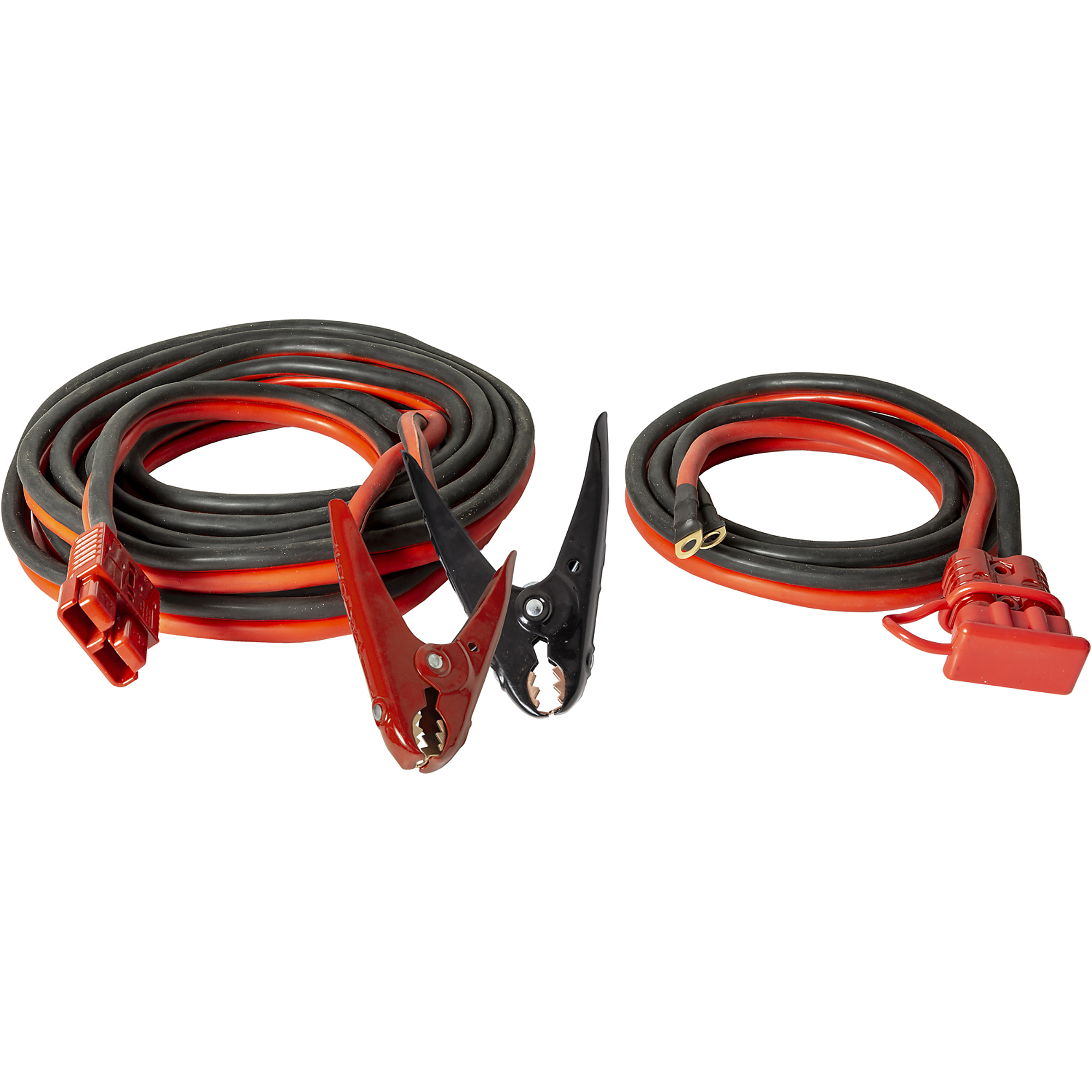 Simoniz HeavyDuty Jumper Cables, CopperClad Aluminum, 2Gauge, 20Ft.L, 600CCA, Tanglefree